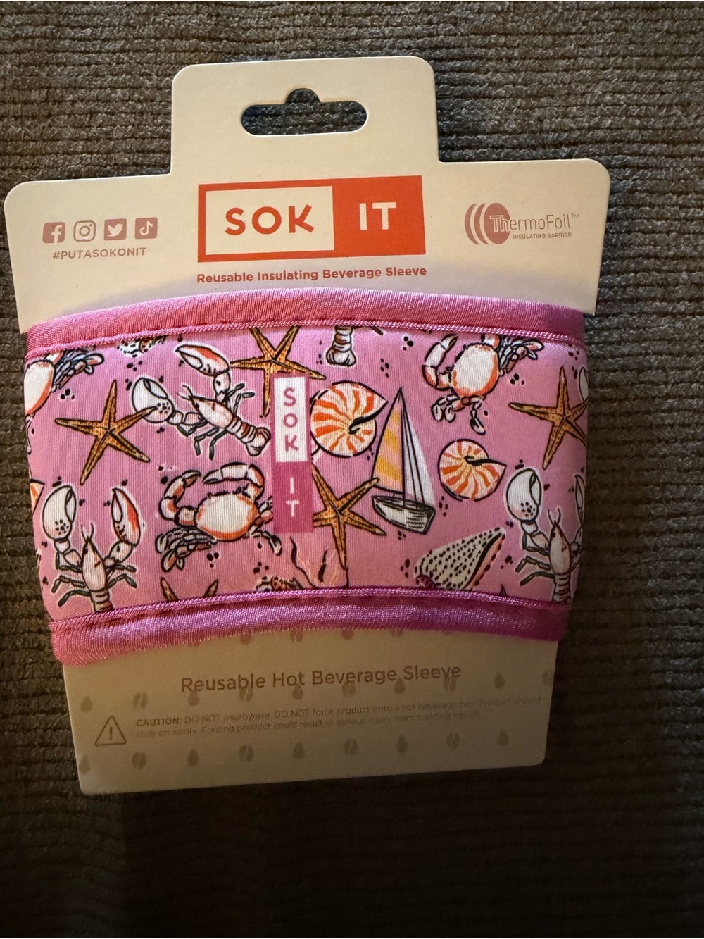 Sok it Reusable Beverage Sleeve